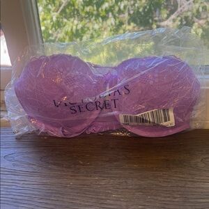 Victoria's Secret Lavender Lace Bra Light Push-Up